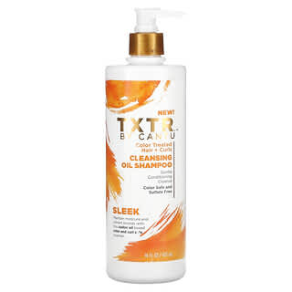 Cantu, TXTR, Cleaning Oil Shampoo, Color Treated Hair + Curls, 16 fl oz (473 ml)