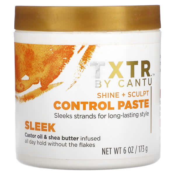 Cantu‏, TXTR By Cantu, משחת בקרת Shine + Sculpt, ‏173 גרם (6 אונקיות)