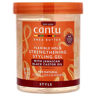 Cantu, Масло ши, гель для укладки гибкой фиксации, 524 г (18,5 унции)