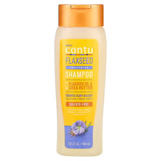 Cantu, Glättendes Leinsamen-Shampoo, 400 ml (13,5 fl. oz.)