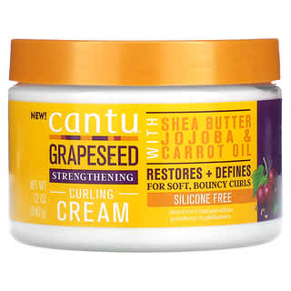 Cantu, Grapeseed Strengthening Curling Cream, 12 oz (340 g)