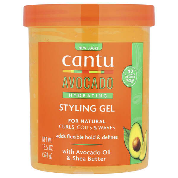 Cantu, 아보카도 보습 젤, 알코올 무함유, 524g(18.5oz)