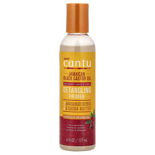 Cantu, Primer Menyahkusut dengan Minyak Jarak Hitam Jamaica & Mentega Koko, 6 fl oz (177 ml)