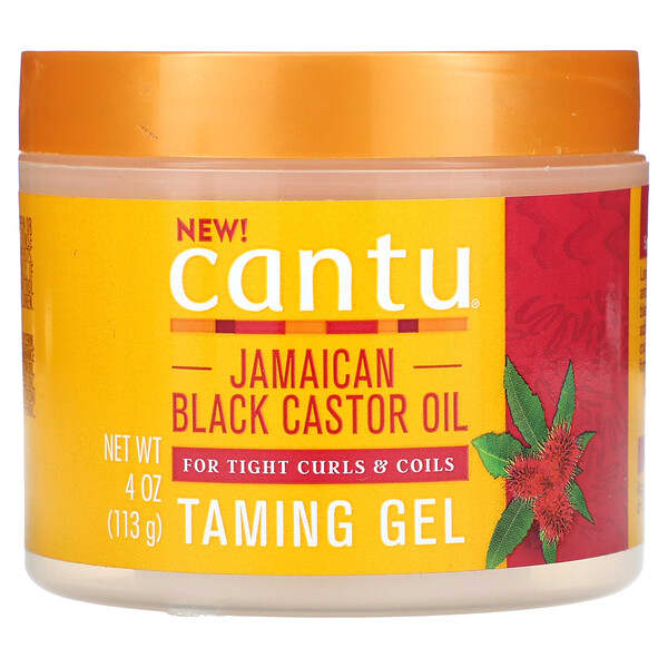 Cantu, 牙買加黑蓖麻油，馴化凝膠，4 盎司（113 克）