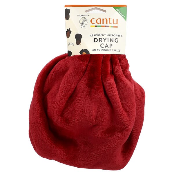 Cantu, Absorbent Microfiber Drying Cap, One Size Fits Most, 1 Cap