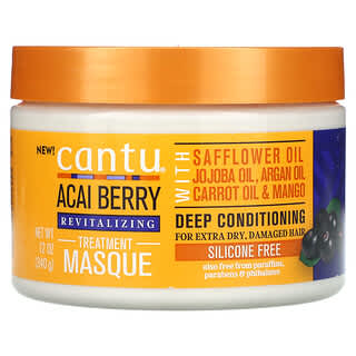 Cantu, Revitalizing Treatment Masque, Acai Berry, 12 oz (340 g)
