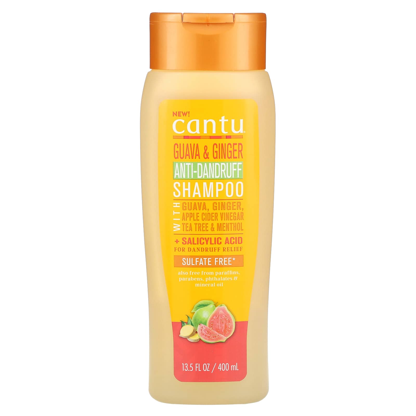 Cantu Guava Ginger Anti Dandruff Shampoo 13 5 Fl Oz 400 Ml cantu-guava-ginger-anti-dandruff-shampoo-13-5-fl-oz-400-ml