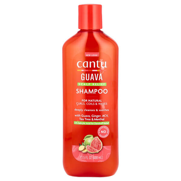 Cantu, Syampu Pelega Kulit Kepala, Jambu Batu, 13.5 fl oz (400 ml)