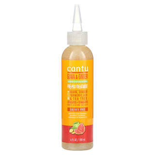 Cantu, Guava & Ginger, Scalp Exfoliating Pre-Poo Treatment, 6 fl oz (180 ml)