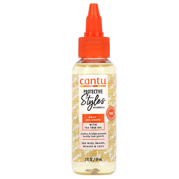 Cantu‏, מוצרי הגנה מבית Angela, טיפות שמן מדי יום, 59 מ“ל (2 אונקיות נוזל)