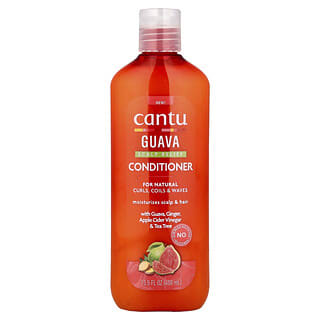 Cantu, Guava Hoofdhuid Verlichtende Conditioner, Voor Natuurlijke Krullen, Spoelen & Golven, 13.5 fl oz (400 ml)