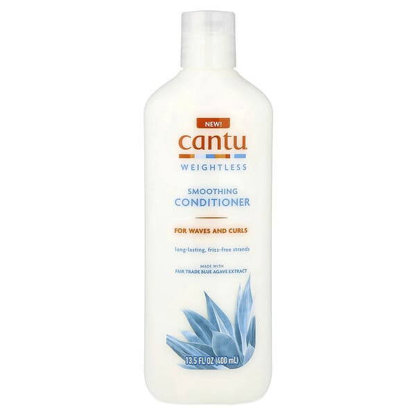 Cantu, 웨이트리스, 스무딩 컨디셔너, 웨이브 및 컬용, 400ml(13.5fl oz)