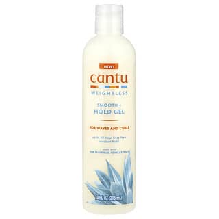 Cantu, Gel ligero para suavizar y fijar, Para ondas y rizos, 295 ml (10 oz. líq.)