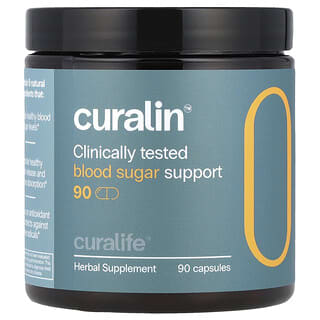 CuraLife, CuraLin Advanced Glucose Support, 90 Kapseln