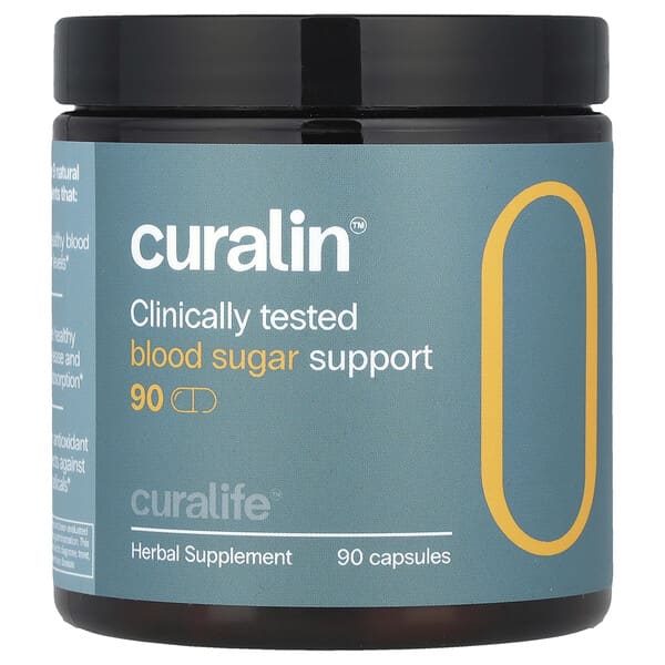 Curalin™ Blood Sugar Support, 90 Capsules