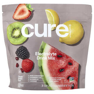 Cure Hydration, Electrolyte Drink Mix, Classic Variety Pack, 28 Packets, 7.6 oz (216 g)