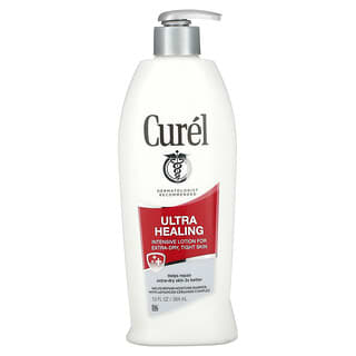 Curel, Ultra Healing, 매우 건조한 피부를 위한 인텐시브 로션, 당기는 피부, 13fl oz(384ml)