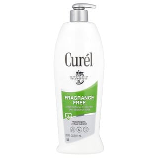 Curel, Fragrance Free, Loción calmante sin perfume para piel seca y sensible, 591 ml (20 oz. liq.)