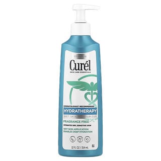 Curel, HydraTherapy, Wet Skin Moisturizer, Fragrance Free, 12 fl oz (354 ml)