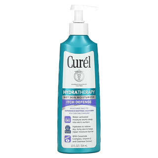 Curel, 水療補水緩解瘙癢保濕乳，12 液量盎司（354 毫升）