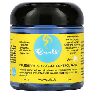 Curls, Curl Control Paste, Blueberry Bliss, 120 мл (4 жидк. Унции)