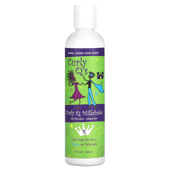 Curls, Kids, Curly Q Milkshake, 8 fl oz (240 ml)