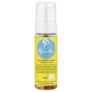 Curls, Blueberry Bliss, Repair & Grow Curl Sculpting Mousse, 5.75 oz (170 ml)