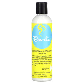 Curls, Blueberry & Coconut Hair Milk, 8 fl oz (236  ml)