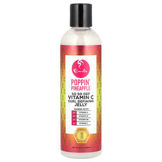 Curls, Poppin' Pineapple Collection, So So Def, Vitamin C, Curl Defining Jelly, 8 oz (236 ml)