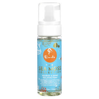 Curls, The Sea Moss Collection, Nourish & Shine Sea Moss Foam, 5.75 oz (170 ml)