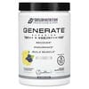 Generate ، مزيج الأحماض الأمينية المتشعبة الفائقة والأحماض الأمينية الأساسية ، بنكهة الليمون الأسود ، 11.64 أونصة (330 جم)