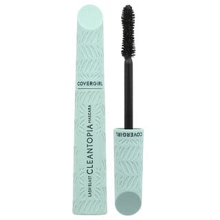 Covergirl（カバーガール）, Lash Blast（ラッシュブラスト）、Cleantopia（クリーントピア）マスカラ、810 ブラックブラウン、9.5ml（0.32液量オンス）