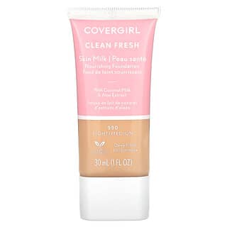 Covergirl‏, Clean Fresh, בסיס להזנה מחלב לעור, 550 בהיר/בינוני, 30 מ"ל (אונקיה 1)