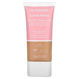 Covergirl, Clean Fresh, Skin Milk Nourishing Foundation, 560 Medium, 1 fl oz (30 ml)