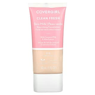 Covergirl‏, Clean Fresh, בסיס להזנת חלב העור, פורצלן 510, ‏30 מ"ל (אונקיית נוזל 1)