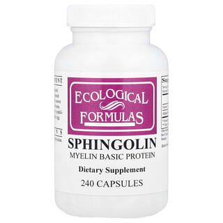 Ecological Formulas, Sphingolin, Myelin Basic Protein, 240 Capsules