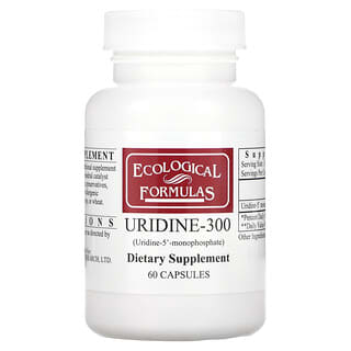 Ecological Formulas, Uridine-300, 60 Capsules