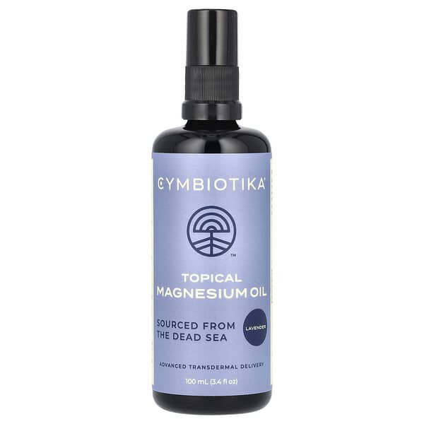 Cymbiotika, 국소 마그네슘 오일, 라벤더, 100ml(3.4fl oz)