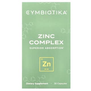 Cymbiotika, Zinc Complex, 30 Capsules