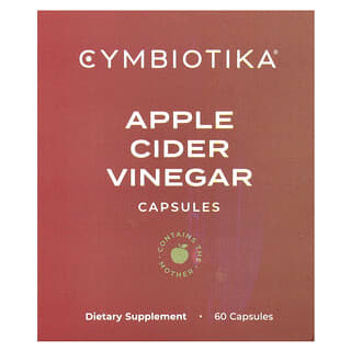 Cymbiotika, Apple Cider Vinegar, Apfelessig, 60 Kapseln