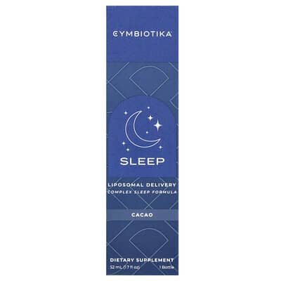 Cymbiotika, Sleep, Liposome Delivery, Cocoa, 1.7 fl oz (52 ml)