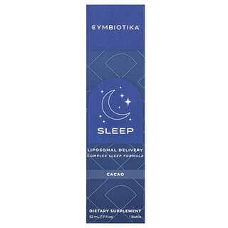 Cymbiotika, Sleep, Lipossomal Delivery, Cacau, 52 ml (1,7 fl oz)