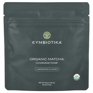 Cymbiotika, органічний чай матча, 30 г (1,06 унції)