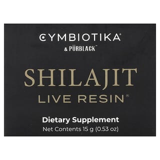 Cymbiotika, Shilajit Live Resin®, 15 g (0,53 oz)
