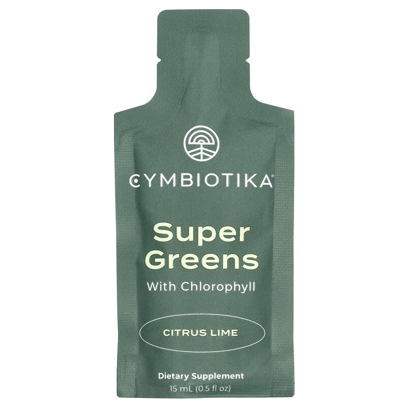 クロロフィルセット Super Greens（スーパーグリーンズ）、クロロフィル、ライム配合、30袋