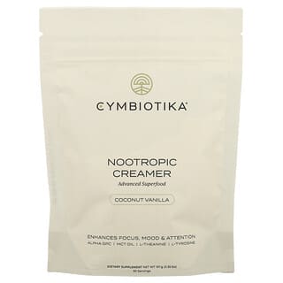 Cymbiotika, Nootropic Creamer, Coconut Vanilla, 0.35 lbs (157 g)