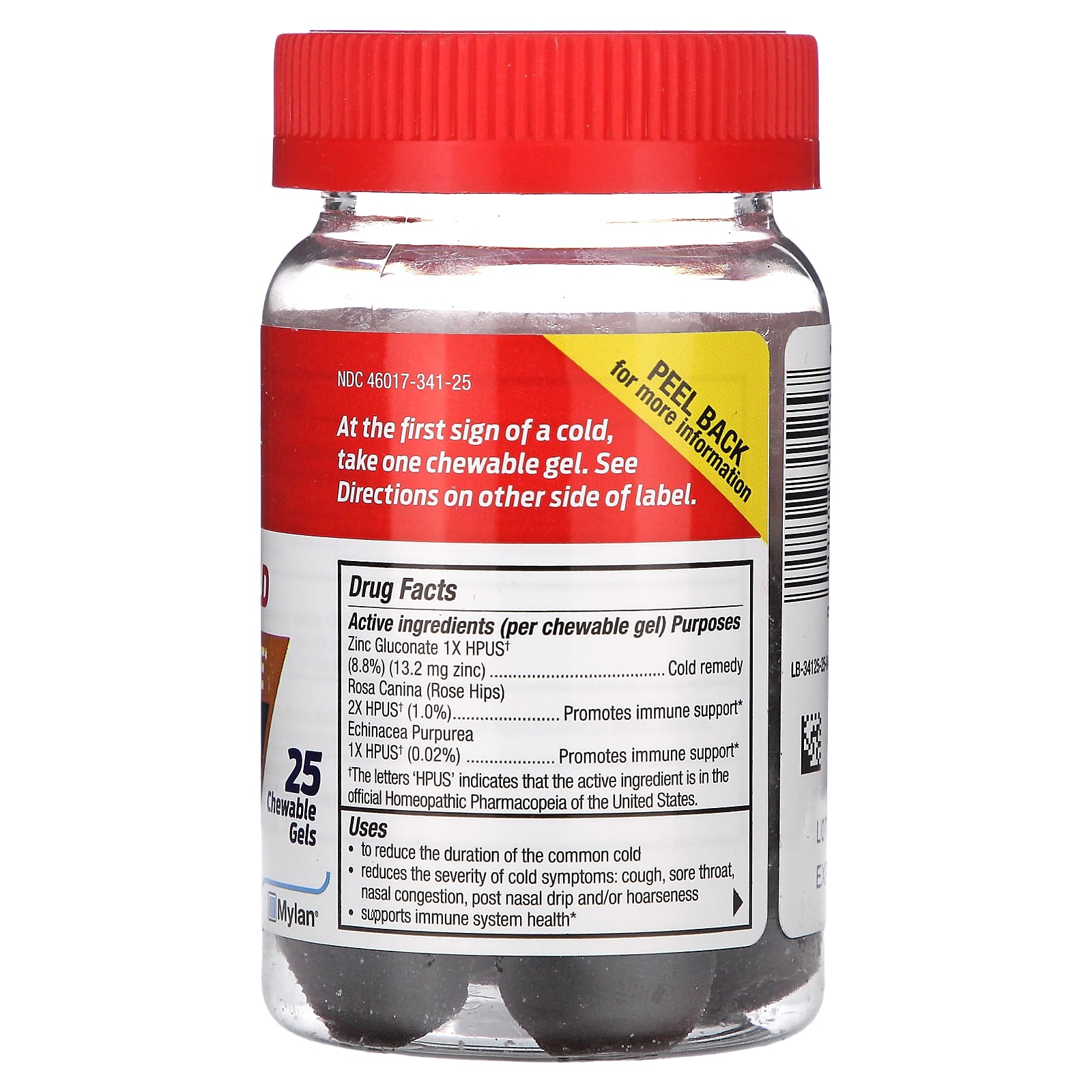 Cold Eeze, Cold Remedy, Homeopathic Plus Defense, Natural Citrus with