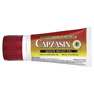Capzasin, Quick Relief Gel, Arthritis Pain Relief , 1.5 oz (42.5 g)