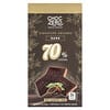 Carrés Signature, 70 % de cacao, Noir, 8 carrés emballés individuellement dans une feuille d'aluminium, 90 g