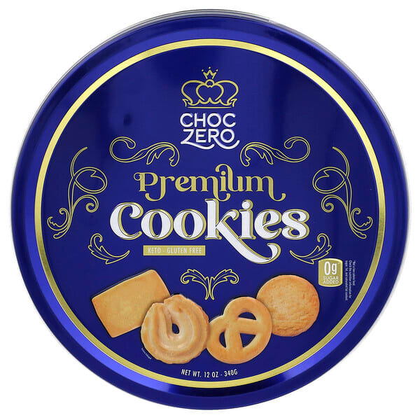 ChocZero, Prémium süti, dán vajas süti, 340 g (12 uncia)
